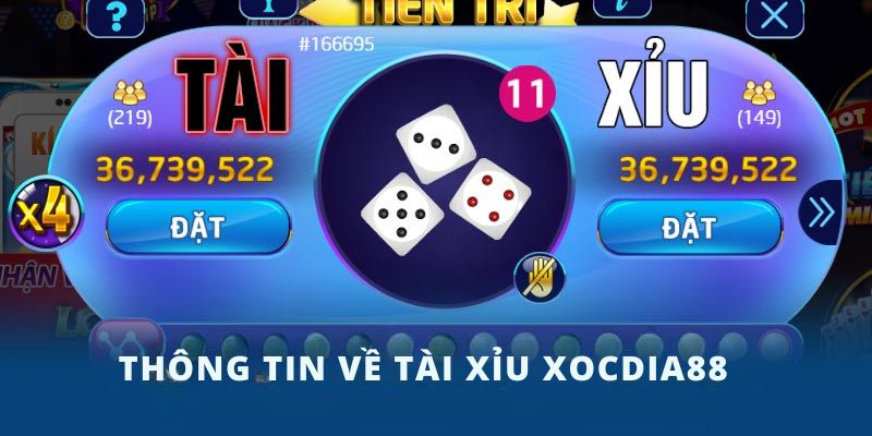 Tài Xỉu Xocdia88 - các thông tin 